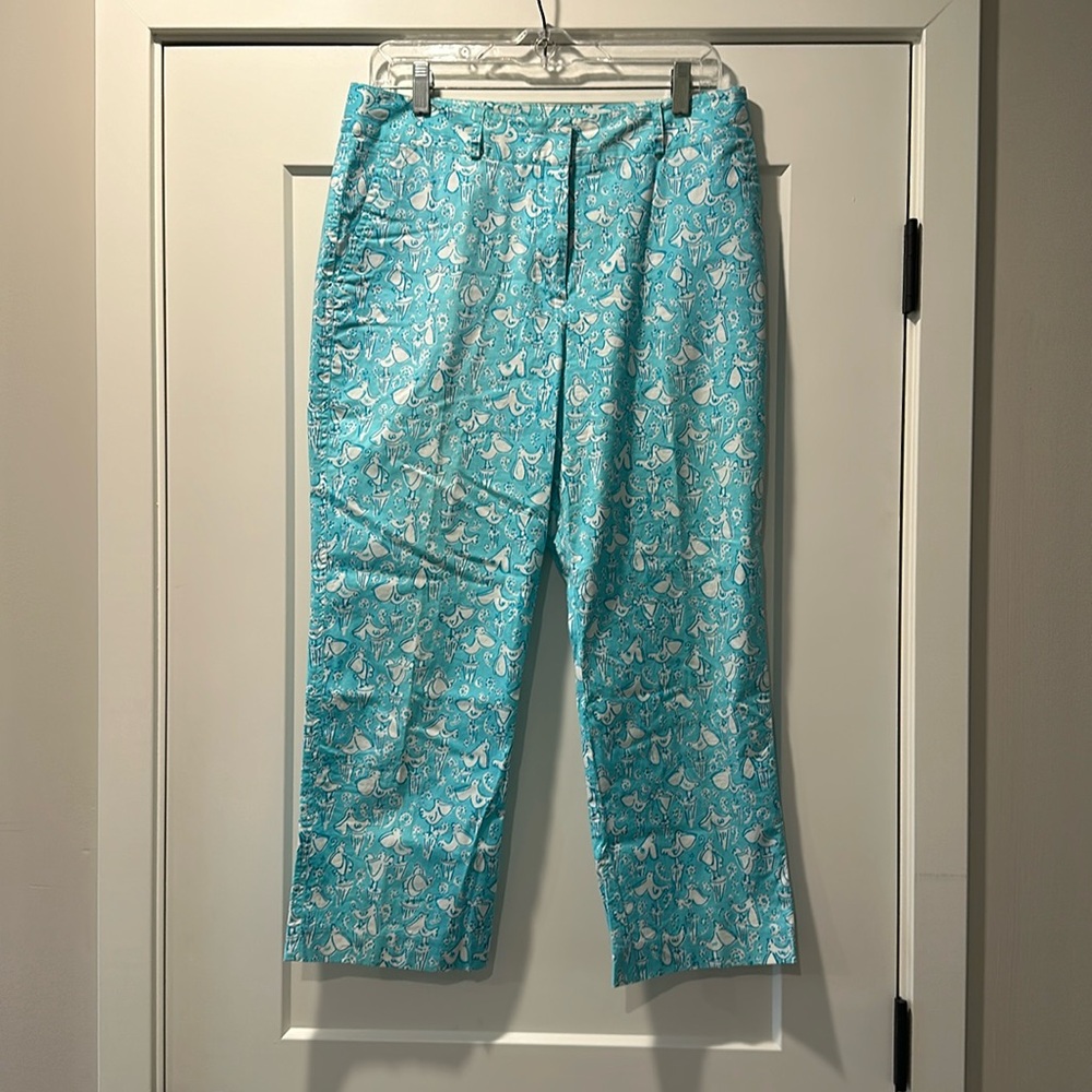 Lilly Pulitzer Blue and white pants
